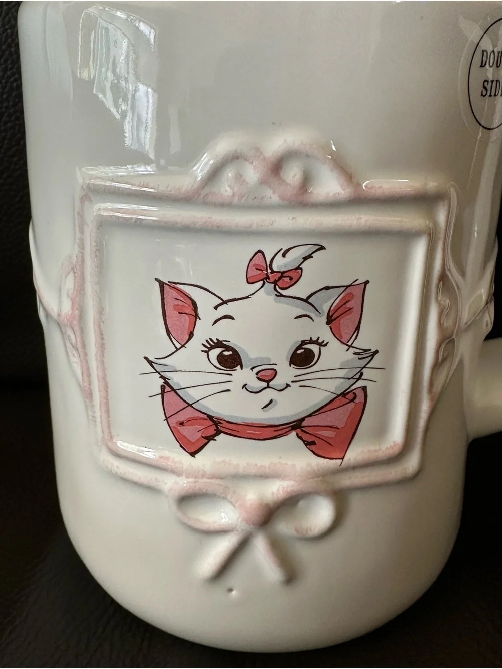 Disney Aristocats Marie “Ladies Don’t Start Fights” Mug Rae Dunn NWT